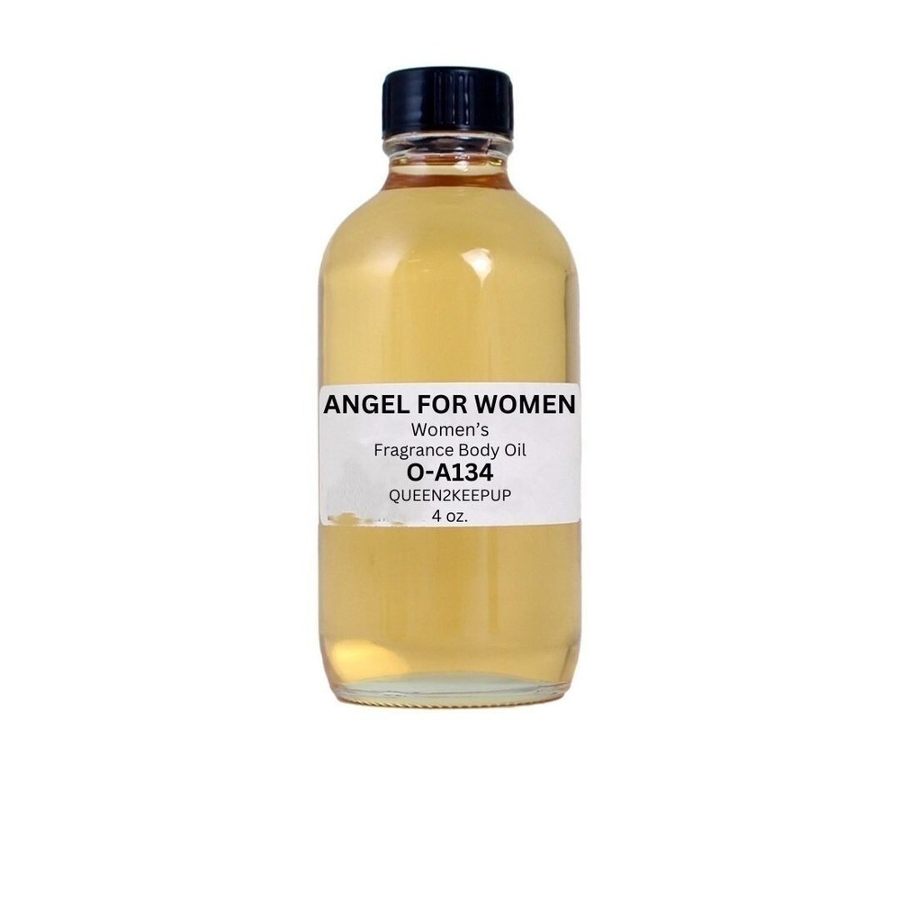 Angel for Women All Natural Long-Lasting Perfume Oil, Sweet Gourmand, 4 oz
